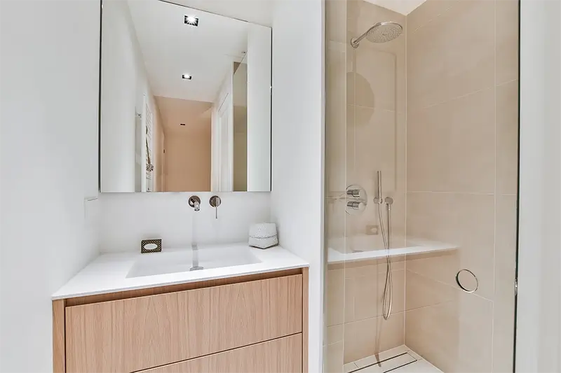 Stylowa mała łazienka