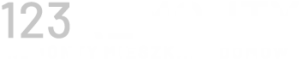 123 Remonty logo białe