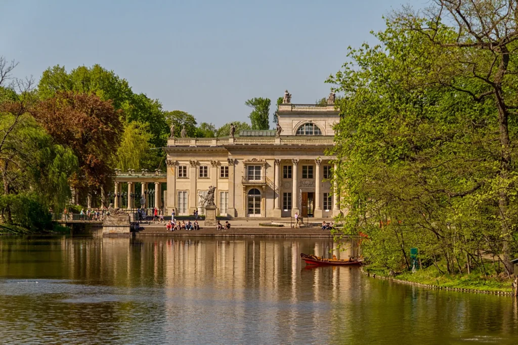 Pałac Łazienkowski w Łazienkach Królewskich - Warszawa