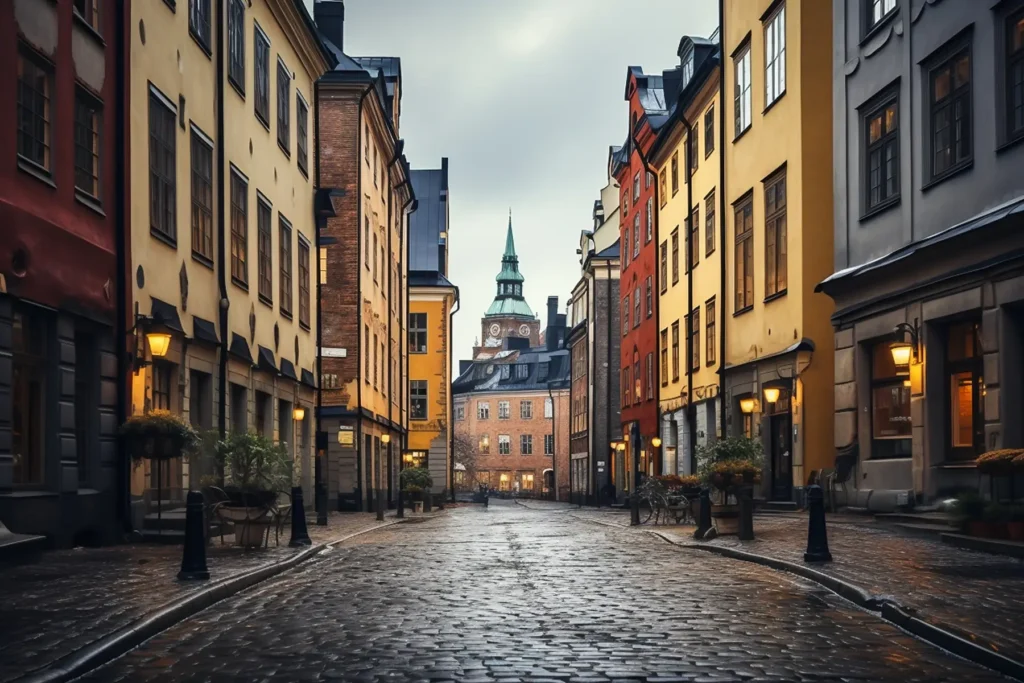 ulica na Starym Mieście - Warszawa