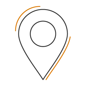 ikonka znacznika mapy - obszar działalności