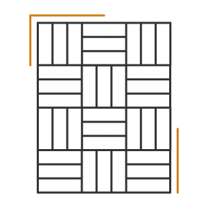 ikonka ułożonej podłogi drewnianej - usługi - parkiety i deski