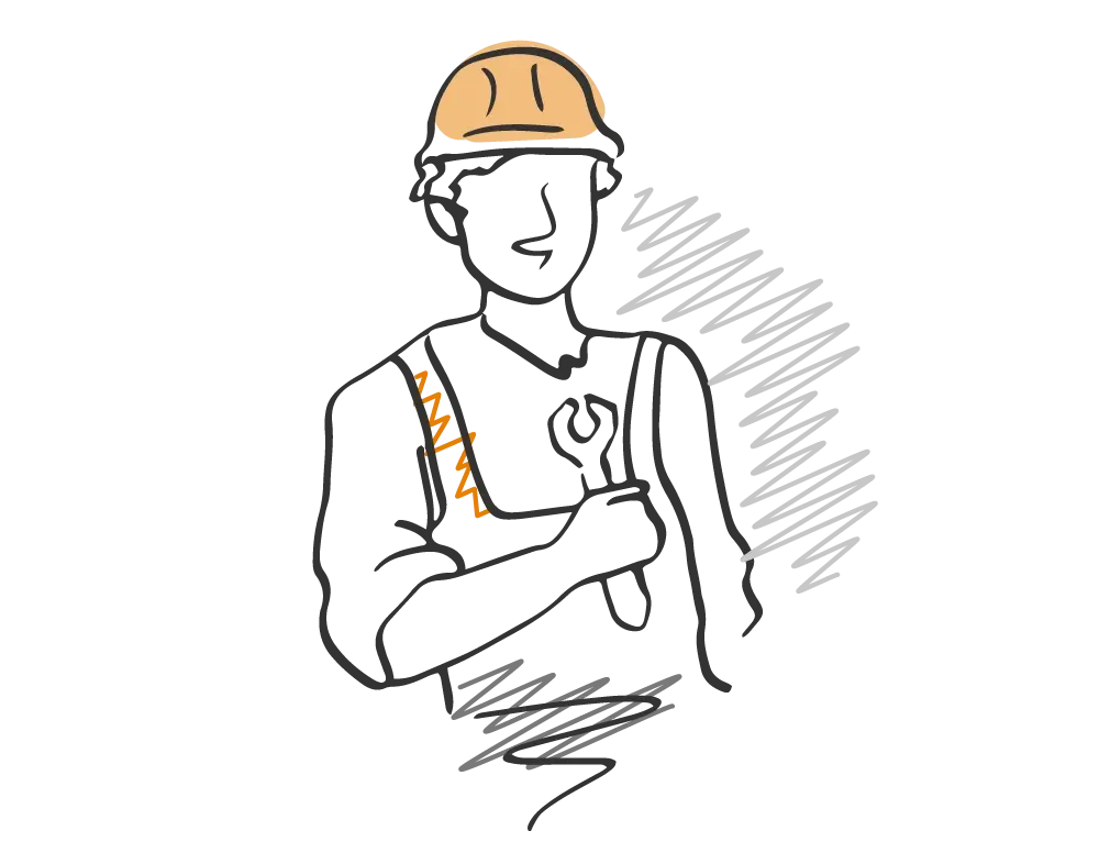 ilustracja zespół 123remonty - Igor