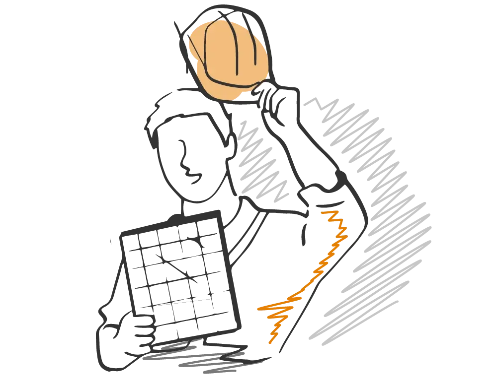 ilustracja zespół 123remonty - Paweł